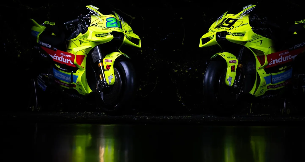 VR46 Unjuk Gigi: Motor Baru, Warna Klasik, Ambisi Lebih Ganas