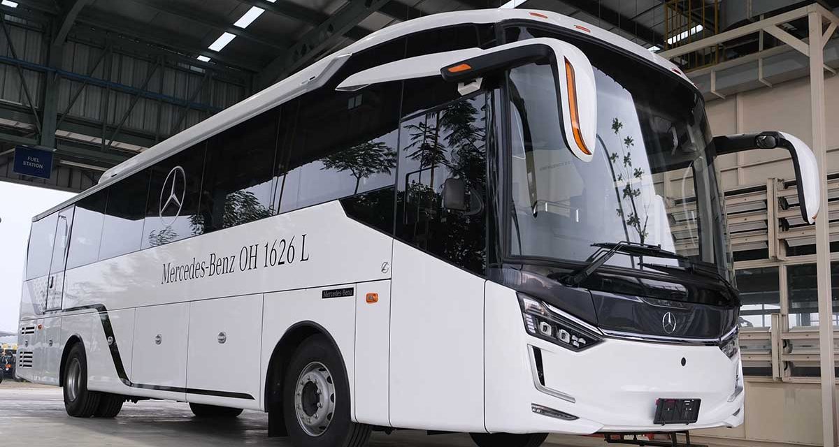 Heboh! Bus Mercedes-Benz Rakitan Indonesia Resmi Tembus Pasar Thailand