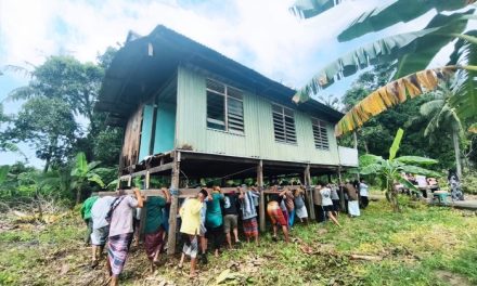 Fenomena Unik di Pinrang: Rumah Kayu Dipindahkan Tanpa Dibongkar