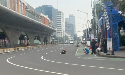 Jakarta Berubah Drastis, Sudirman–Thamrin Kosong Melompong Saat Lebaran