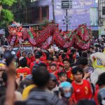 Spektakuler! Cap Go Meh di Bekasi Meriahkan Jalan Juanda