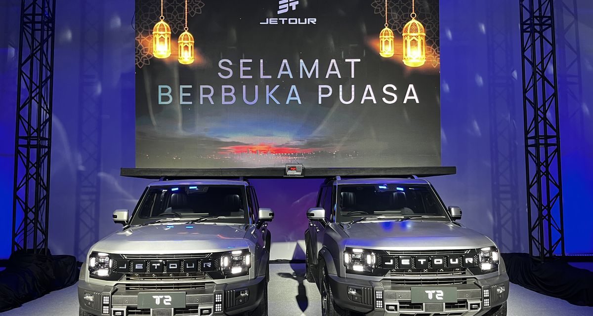 Jetour T2 Bikin Heboh! Dua SUV Ini Tahan Layar LCD 700 Kg Tanpa Goyang