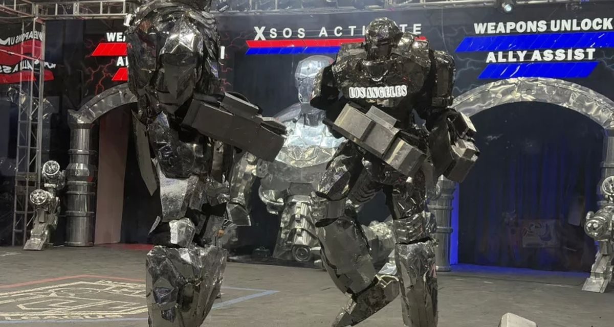 Heboh! Pertarungan Robot Raksasa Robowar Guncang Detroit, Penonton Dibuat Terpukau
