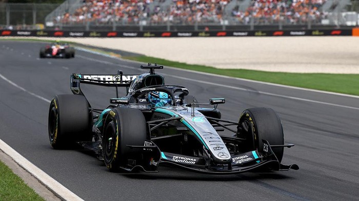 Dominasi Mercedes! Russell dan Antonelli Kuasai Podium Australia