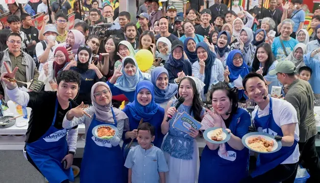 Rumah Indofood PRJ 2026 Duel Interaktif Aldi Taher dan Hideki