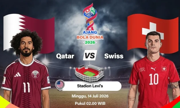 Qatar vs Swiss di Piala Dunia 2026 Penentu Klasemen Grup B