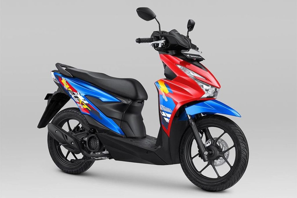 Honda BeAT terbaru 2026 dengan warna baru dan desain striping
