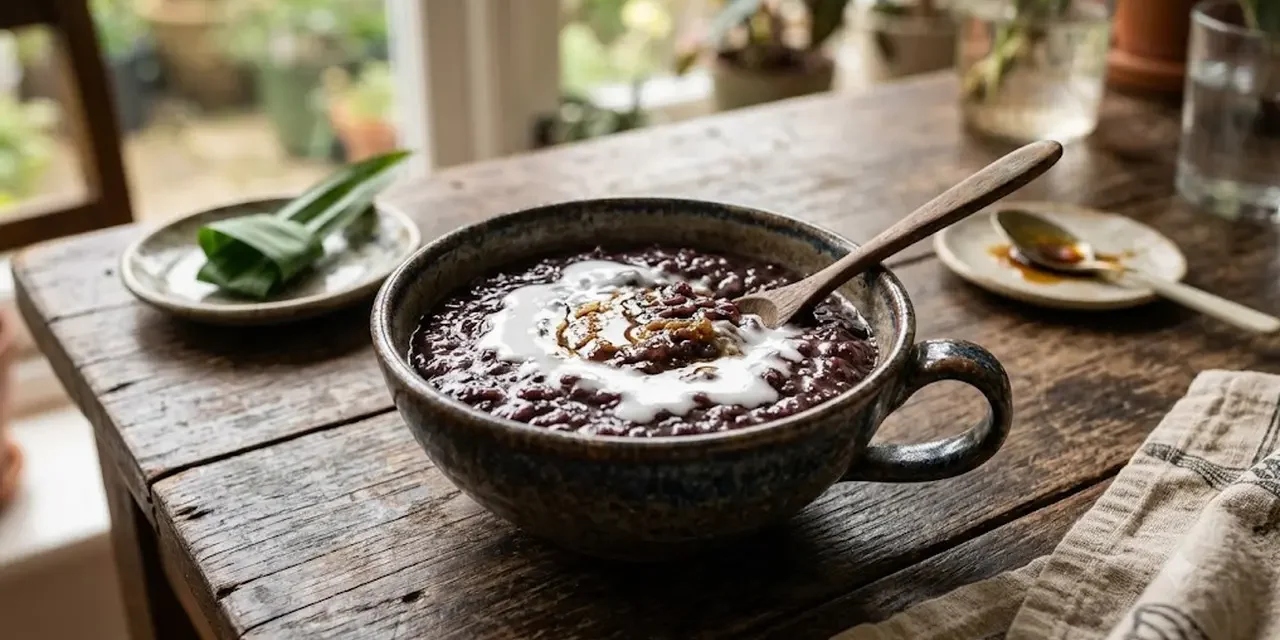 Resep Bubur Ketan Hitam yang Legit, Ternyata Begini Triknya