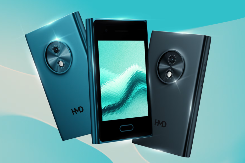HMD Touch AI hadir dengan desain bergaya Lumia, fitur Doubao AI, layar 3,2 inci, dan dukungan tombol SOS.