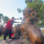 Tradisi Jamasan Arca Totok Kerot Kediri Jadi Upaya Melestarikan Cagar Budaya dan Edukasi Masyarakat