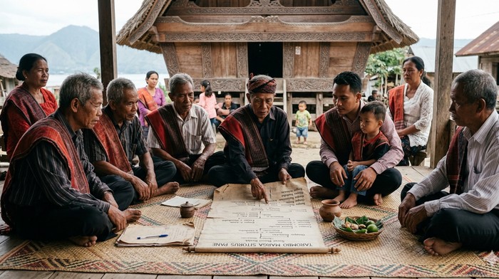 Tradisi Mangain Tetap Lestari, Begini Cara Orang Non-Batak Mendapatkan Marga