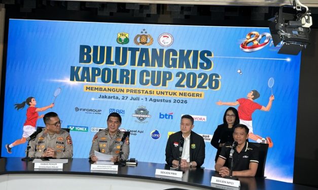 Piala Kapolri 2026 Siap Cetak Bintang Baru Bulutangkis Indonesia