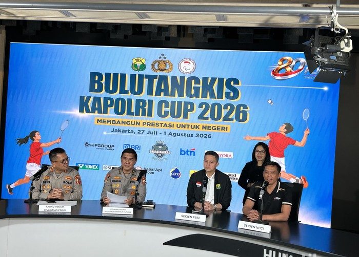 Piala Kapolri 2026 ajang bulutangkis nasional untuk pembinaan atlet muda Indonesia.