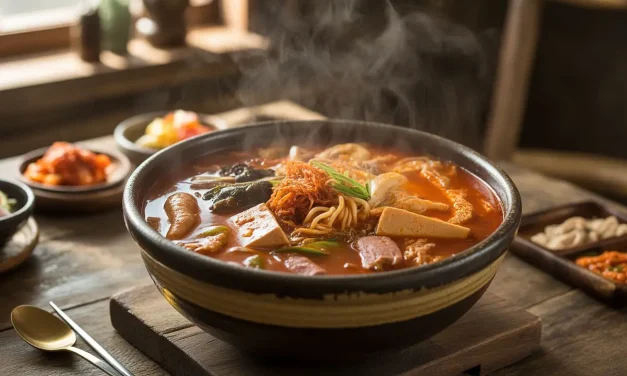 Resep Budae Jjigae Rumahan, Sup Pedas Korea yang Gurih dan Hangat