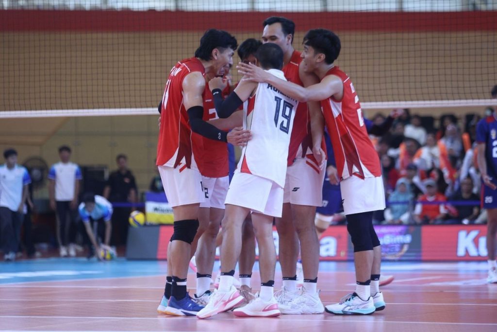 Timnas Voli Putra Indonesia menjalani persiapan menghadapi Kamboja jelang Asian Games 2026.