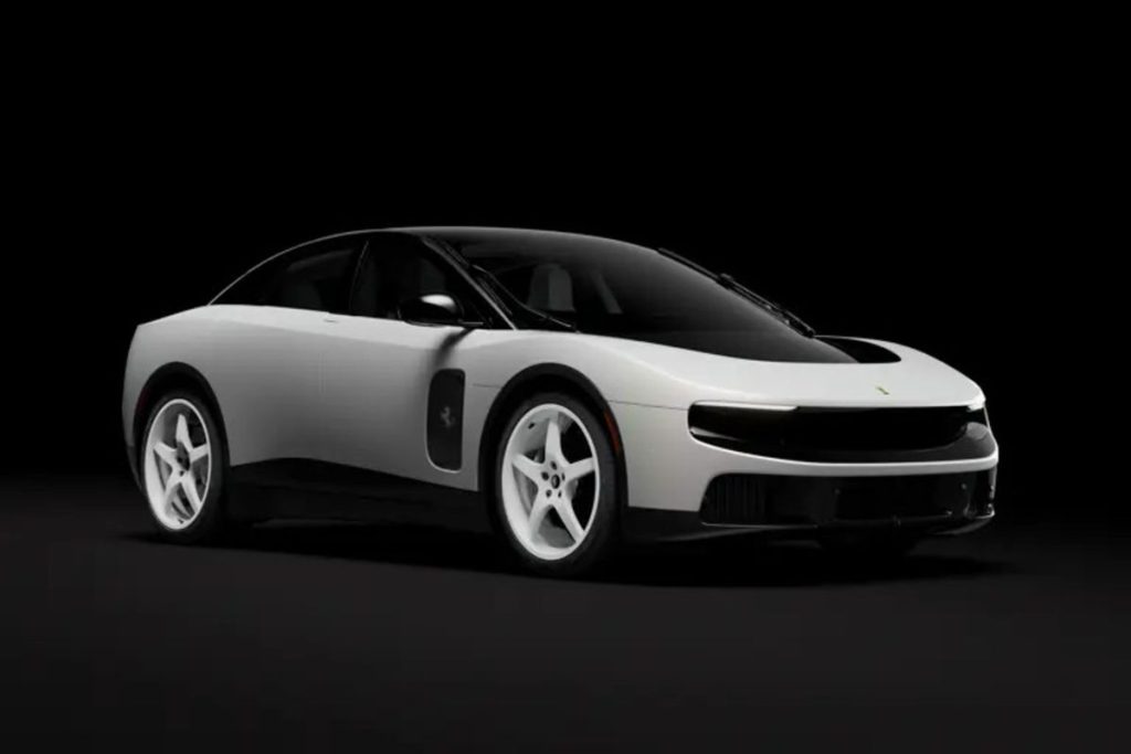 Ferrari Luce Chassis 0 mobil listrik pertama Ferrari yang terjual Rp 650 miliar dalam lelang amal.