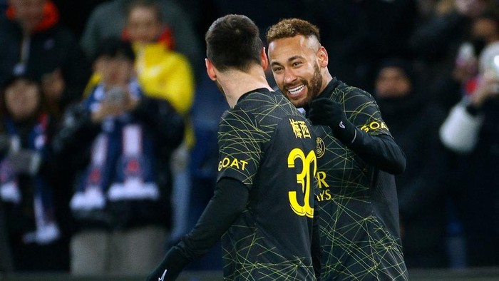 Neymar dikabarkan menuju Inter Miami dan berpeluang reuni dengan Lionel Messi.