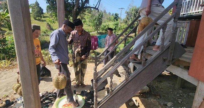 Tradisi Mappaende masyarakat Bulo Polewali Mandar setelah musim panen
