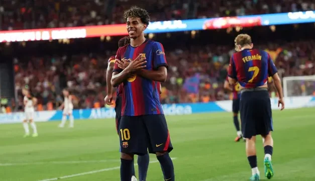 Lamine Yamal Masuk Daftar Kapten Barcelona di Usia 19 Tahun
