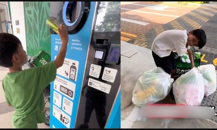 Bocah 9 Tahun di Singapura Kumpulkan 200 Botol dan Kaleng Bekas, Dapat Rp277 Ribu